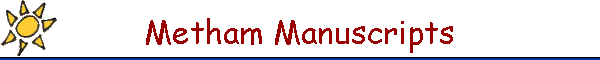 Metham Manuscripts