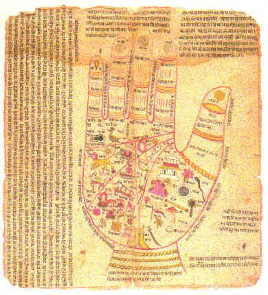Indian Palmist's Manuscript, C18th